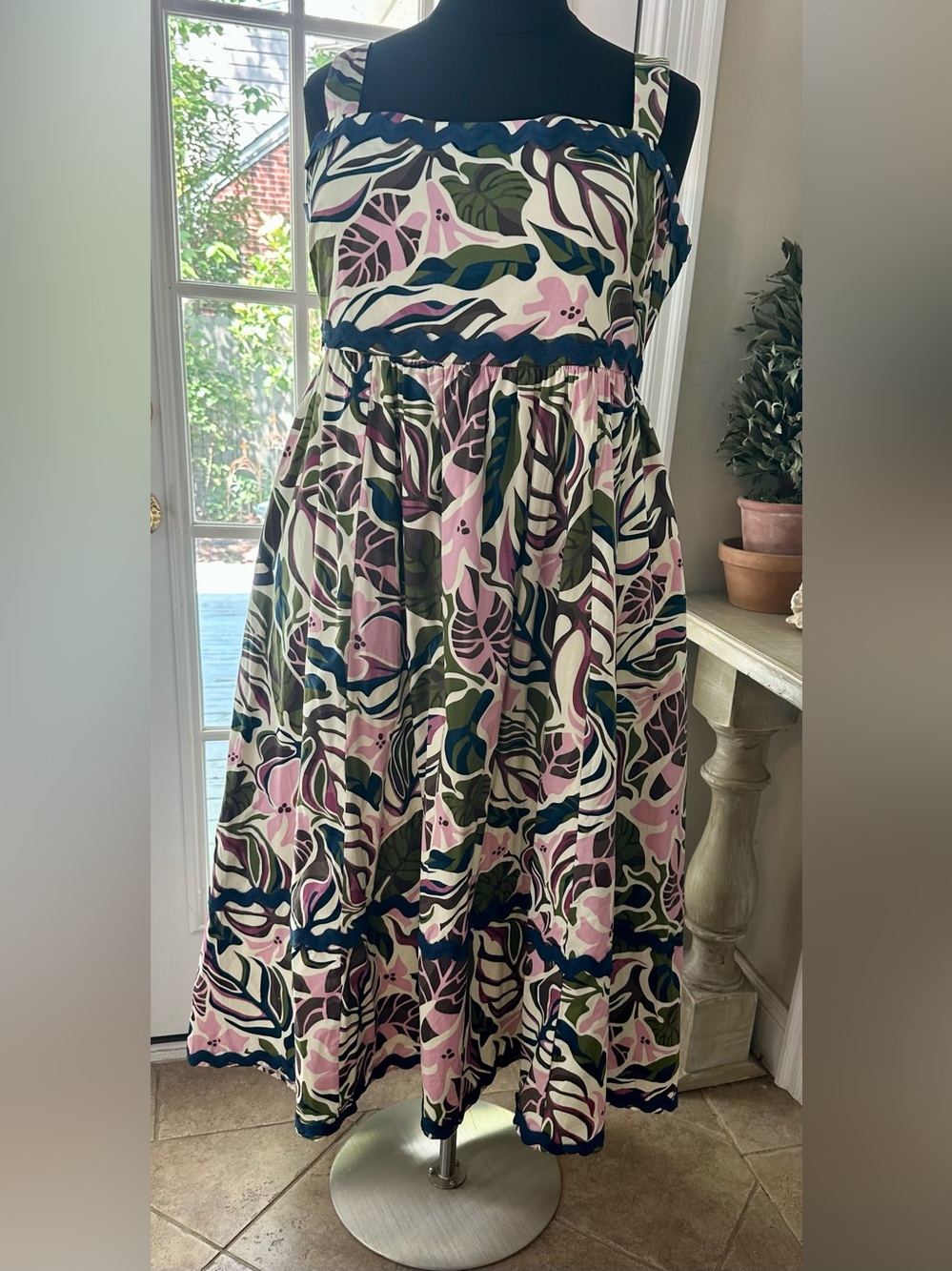 NWT Torrid Bell Isle botanical sun dress high low design 2x